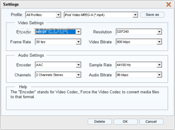 4Easysoft Mod Converter screenshot 8