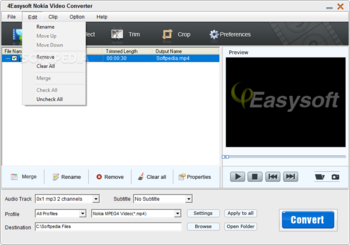 4Easysoft Nokia Video Converter screenshot 3