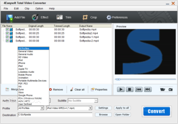 4Easysoft Total Video Converter screenshot 2