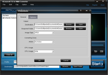 4Easysoft TS to WMA Converter screenshot 3