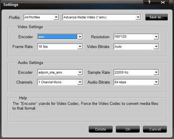 4Easysoft WMV to AMV Converter screenshot 6