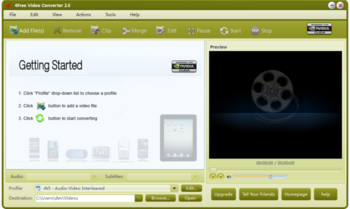 4Free Video Converter screenshot 5