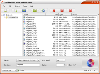 4Media Burner Studio screenshot