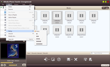 4Media iPhone Transfer screenshot 10