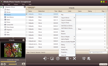 4Media iPhone Transfer screenshot 4