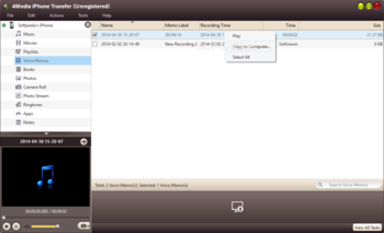 4Media iPhone Transfer screenshot 5