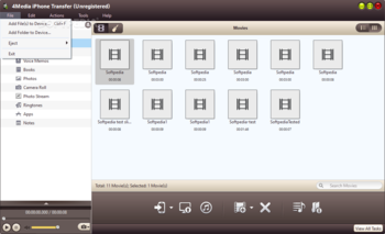 4Media iPhone Transfer screenshot 9