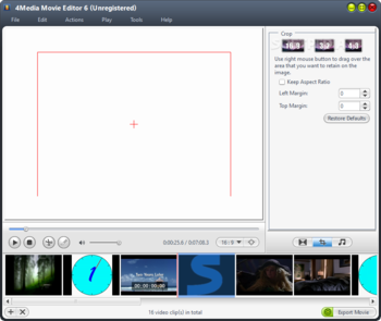 4Media Movie Editor screenshot 5