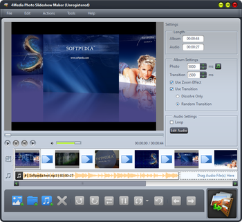 4Media Photo Slideshow Maker screenshot
