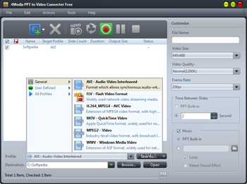 4Media PPT to Video Converter Free screenshot 2