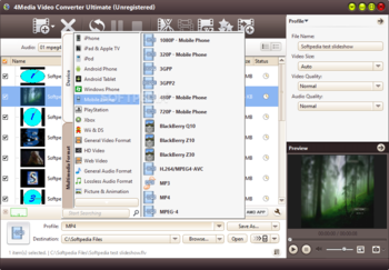 4Media Video Converter Ultimate screenshot 2