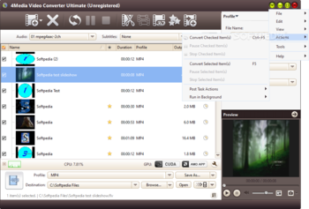 4Media Video Converter Ultimate screenshot 4