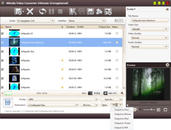 4Media Video Converter Ultimate screenshot 6