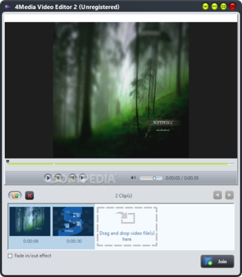 4Media Video Editor screenshot 2