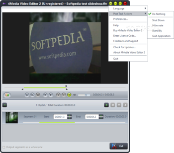 4Media Video Editor screenshot 5
