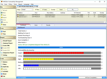 4MOSAn Vulnerability Management Portable screenshot