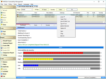 4MOSAn Vulnerability Management Portable screenshot 2