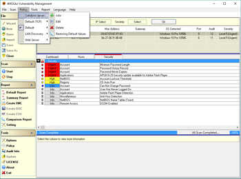 4MOSAn Vulnerability Management Portable screenshot 4