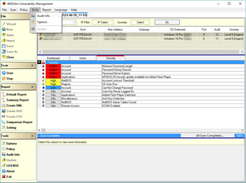 4MOSAn Vulnerability Management Portable screenshot 5