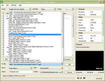 4Movy DVD Ripper + DVD Copy Machine Suite screenshot 2