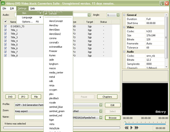 4Movy DVD Video Music Converters Suite screenshot 3