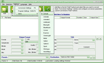 4Musics CDA to MP3 Converter screenshot 3
