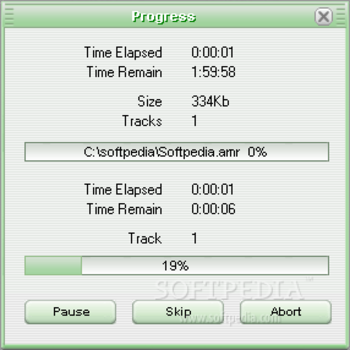 4Musics MP3 to AMR Converter screenshot 2