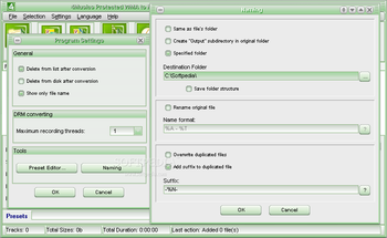 4Musics Protected WMA to MP3 Converter screenshot 2