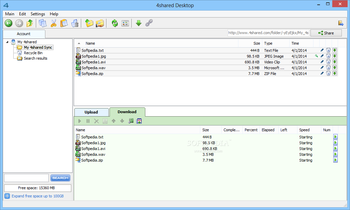 4shared Desktop screenshot 4