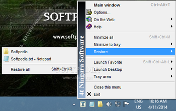 4t Tray Minimizer Free screenshot 3