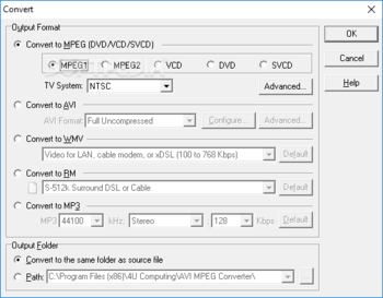 4U AVI MPEG Converter screenshot 2