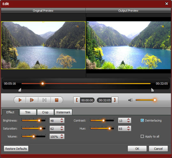 4Videosoft AVC Converter screenshot