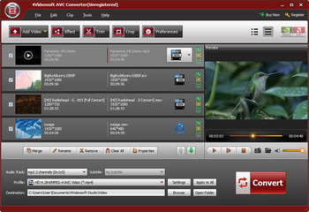 4Videosoft AVC Converter screenshot 5