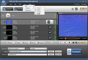 4Videosoft Blu-ray to iPad Ripper screenshot 5