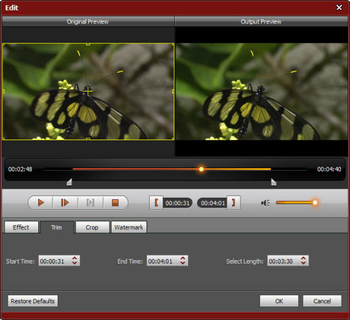 4Videosoft Creative Zen Video Converter screenshot 3