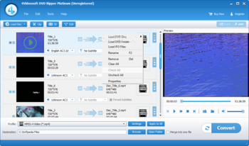 4Videosoft DVD Converter Suite screenshot 2