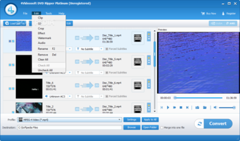 4Videosoft DVD Converter Suite screenshot 4