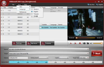 4Videosoft DVD Copy screenshot 3