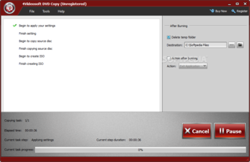 4Videosoft DVD Copy screenshot 5