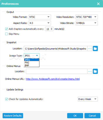 4Videosoft DVD Creator screenshot 12