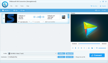 4Videosoft HD Converter screenshot