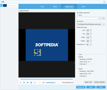 4Videosoft HD Converter screenshot 4