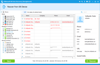 4Videosoft iOS Data Recovery screenshot 6