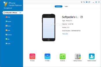 4Videosoft iPhone Transfer Platinum screenshot