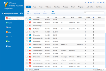 4Videosoft iPhone Transfer Platinum screenshot 2