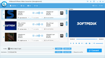 4Videosoft iPhone Video Converter screenshot
