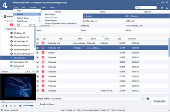 4Videosoft iPod to Computer Transfer screenshot 3
