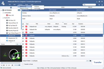 4Videosoft iPod to Computer Transfer screenshot 4