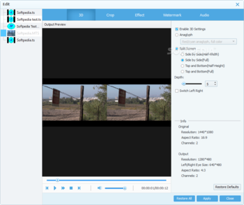 4Videosoft MXF Converter screenshot 5