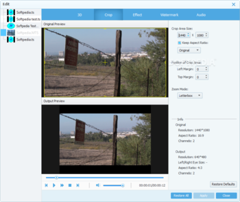 4Videosoft MXF Converter screenshot 6